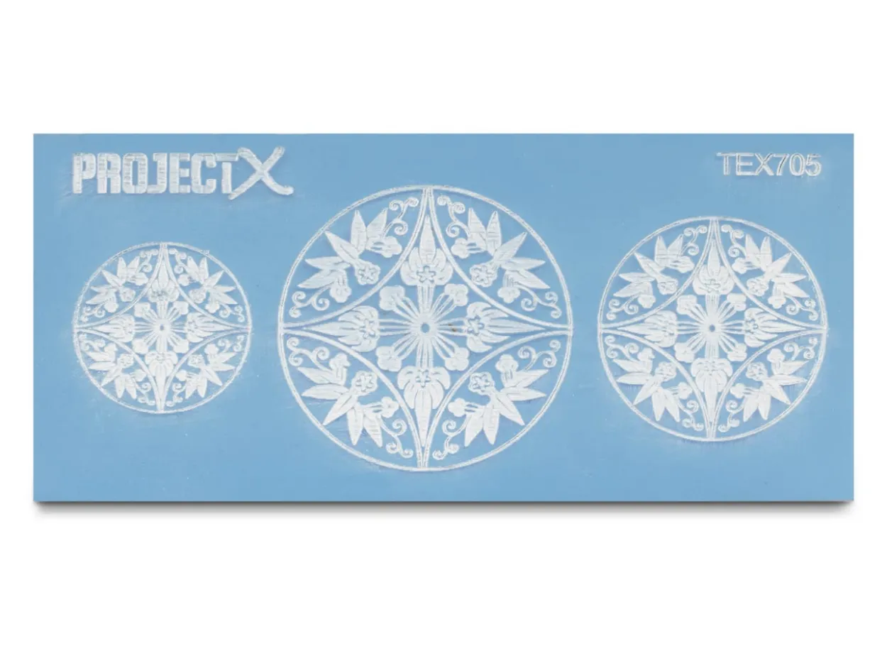 Project X Texture Mat, #027 Mandala Texture