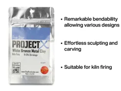Project X White Bronze Clay 100g