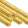 9ps Round Pin Wire 1.50mm Fully Hard, Straight Lengths, 100% Recycled Gold
