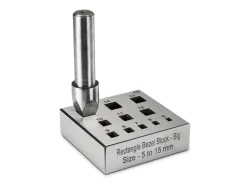 Rectangular Bezel Block 5.0mm To 15.0mm Holes 17°