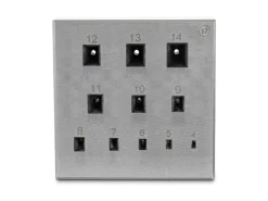 Rectangular Bezel Block 6.0 X 4.0mm To 16.0 X 14.0mm 17°