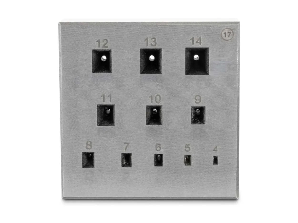 Rectangular Bezel Block 6.0 X 4.0mm To 16.0 X 14.0mm 17°