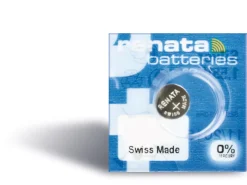 Renata Watch Battery 377, Silver Oxide 0% Mercury, Low Drain X10