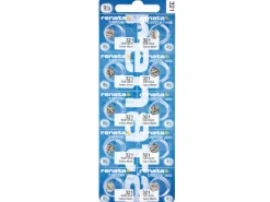 Renata Watch Battery 321, Strip Of 10