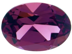 Rhodolite Garnet, Oval, 6x4mm