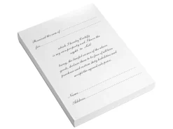 Right To Sell Pad, 100 Sheets, 17.5cm X 12.5cm