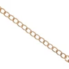 Rose Gold Plated 2.7mm Extension Chain 2.2"/5.5cm With Dropper Small Unhallmarked