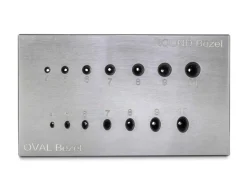 Round And Oval Combination Bezel Forming Block 17°