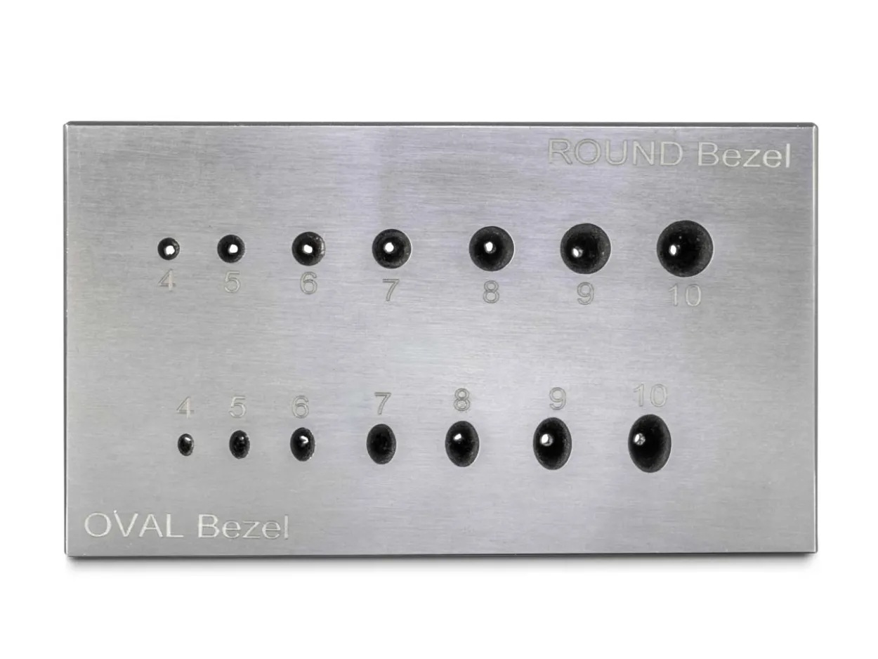 Round And Oval Combination Bezel Forming Block 17°
