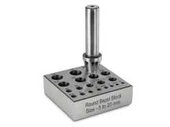 Round Bezel Block 5.0mm To 20.0mm 17°