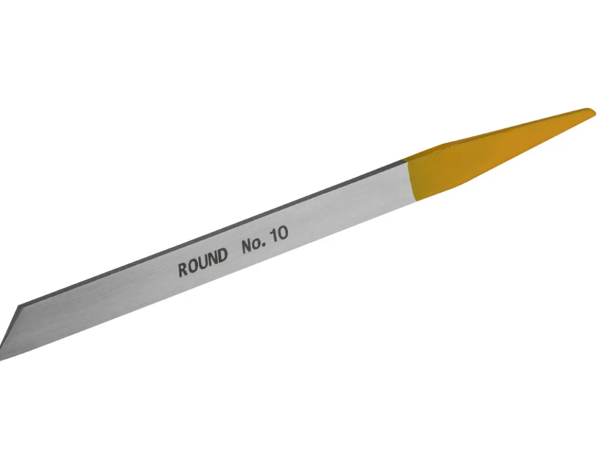 Round Edge Graver Steel 10