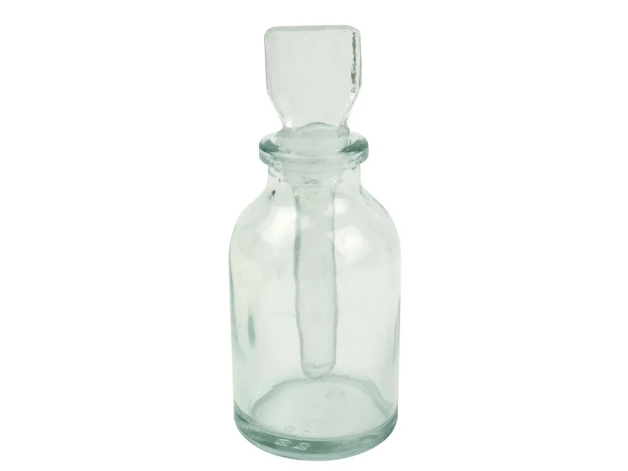 Round Glass Acid Bottle