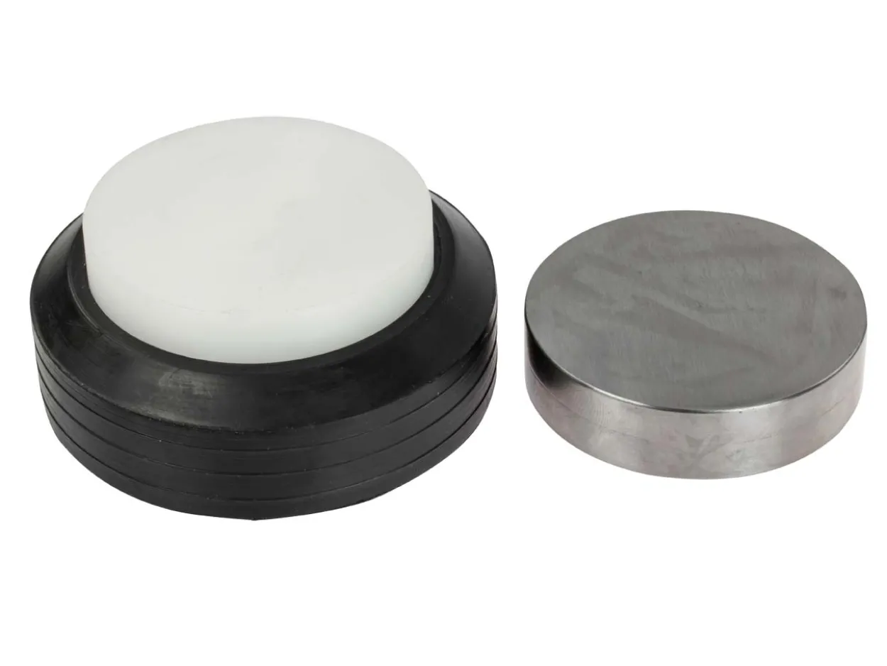 Round Steel And Nylon Bench Anvil Block