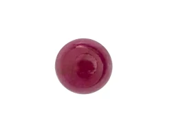 Ruby, Round Cabochon, 5mm