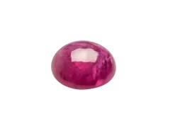 Ruby, Round Cabochon, 4mm