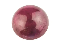 Ruby, Round Cabochon, 3mm