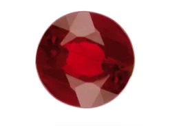 Ruby, Round, 2mm