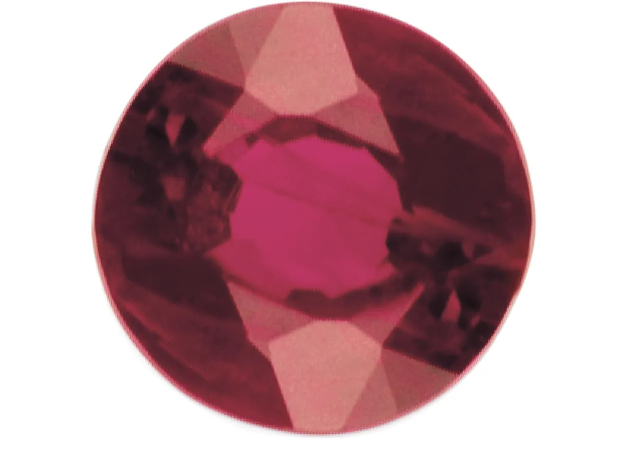 Ruby, Round, 3mm