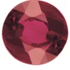 Ruby, Round, 2.5mm
