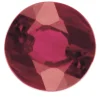 Ruby, Round, 2.75mm