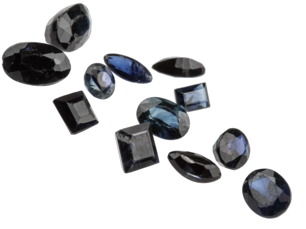 Sapphire, Mixed Shapes, Pack of 12