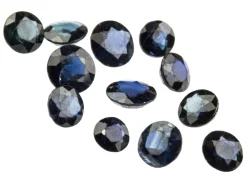 Sapphire, Round, 3mm+ Mixed Sizes, Pack of 12