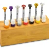 Screwdriver Set Of 7 For Watchmakers And Jewellers With Replacement Heads