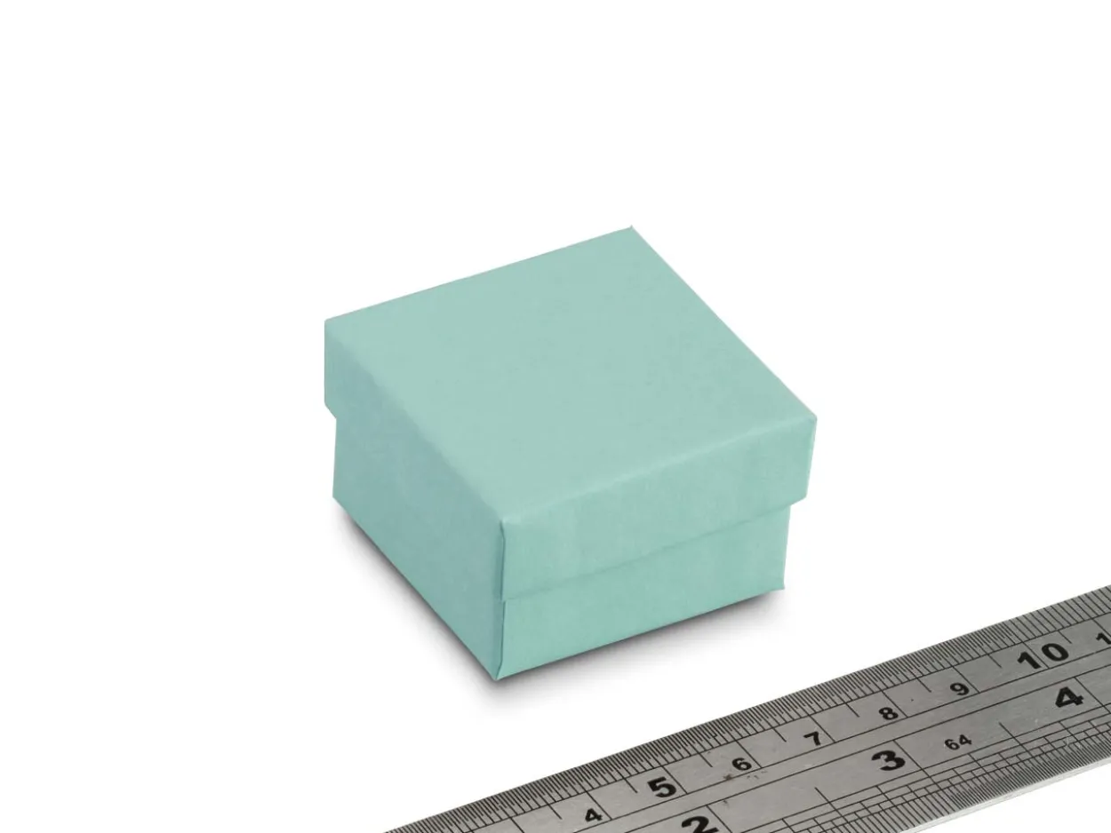 Sea Foam Card Ring Box