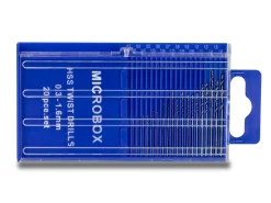 Set Of 20 Drills 0.3mm-1.6mm