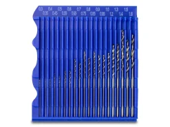 Set Of 20 Drills 0.3mm-1.6mm