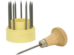 Set Of 12 Grain Tools, Sizes 5 To 16, With Handle