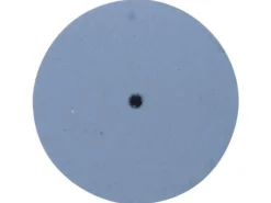 Silicone Rubber Wheel, Light Blue, Medium Fine