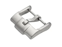 Silver Brushed Buckle 20mm