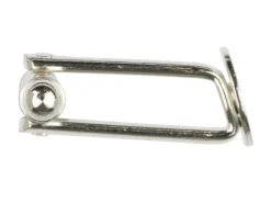 Silver Plated Cufflink With 9mm Flat Pad Pack of 6