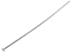 Silver Plated Head Pins 50mm Pack of 50