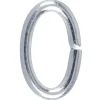 Silver Plated Jump Ring Oval 9.4mm Pack of 100