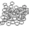 Silver Plated Jump Ring Round 5.0mm Pack of 100 Gauge 0.95mm