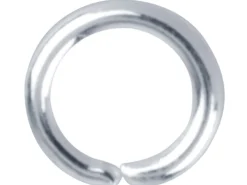 Silver Plated Jump Ring Round 4.5mm Pack of 100