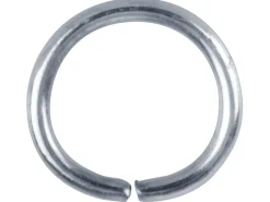 Silver Plated Jump Ring Round 10mm Pack of 100