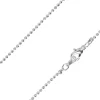 Silver Plated 1.5mm Ball Chain 16"/40cm Unhallmarked
