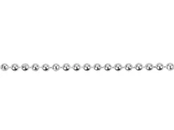 Silver Plated 1.5mm Ball Chain 16