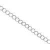 Silver Plated 4.5mm Extension Chain 3.3"/8.5cm With Dropper Large Unhallmarked