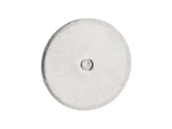 Silver Plated 11mm Flat Disc And Post, Pack of 10
