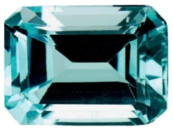 Sky Blue Topaz, Octagon, 8x6mm, Treated