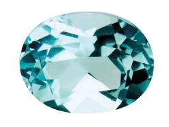 Sky Blue Topaz, Oval, 10x8mm, Treated