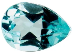 Sky Blue Topaz, Pear, 7x5mm, Treated