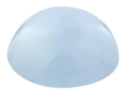 Sky Blue Topaz, Round Cabochon 4mm, Treated