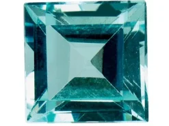 Sky Blue Topaz, Square, 5x5mm, Treated