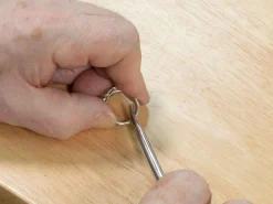 Slim Curved Burnisher With Handle