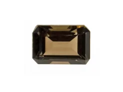 Smokey Quartz, Octagon, 7x5mm